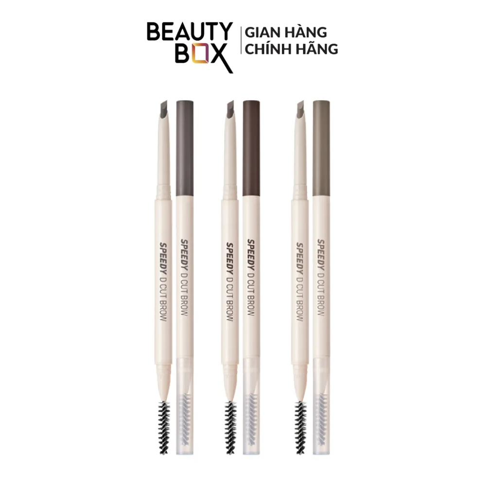 Chì Kẻ Mày Peripera Speedy D Cut Brow 0.15g