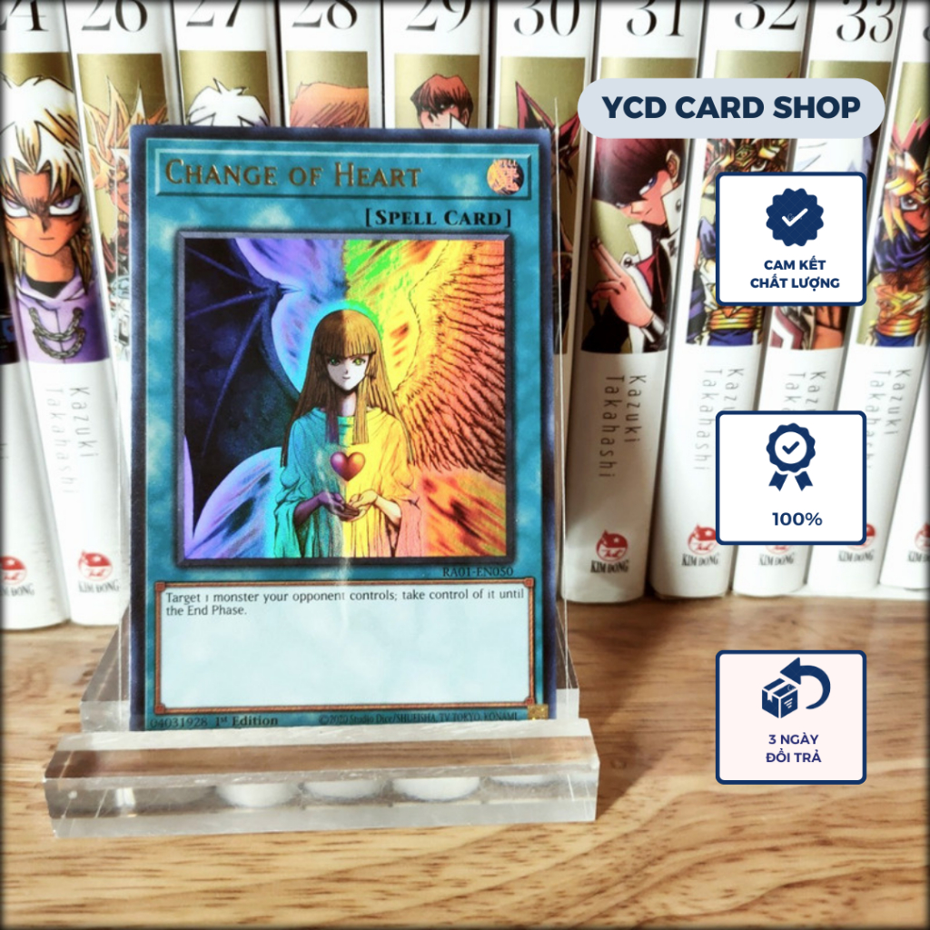Thẻ bài Yugioh Chính Hãng  Change of Heart