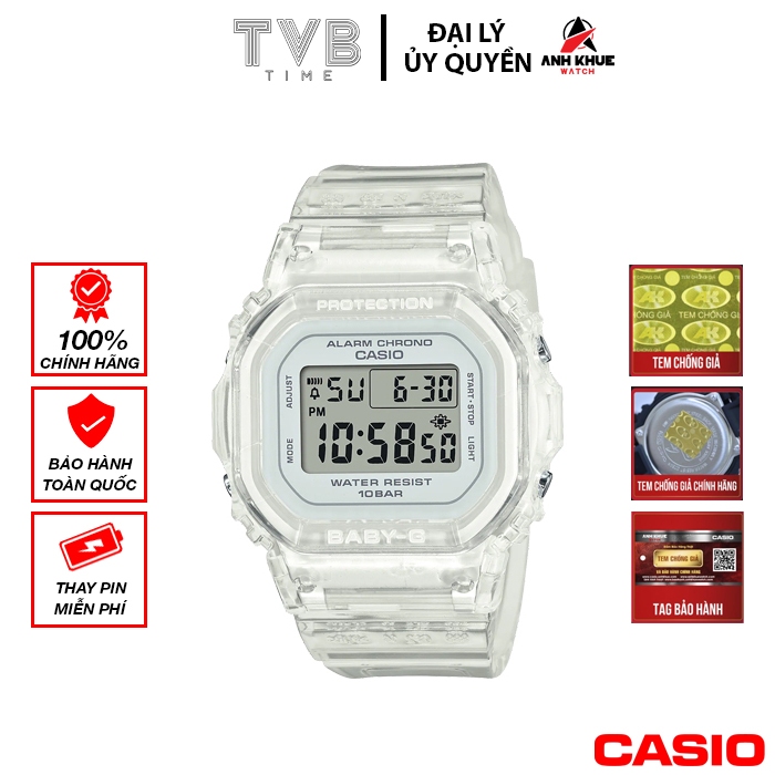 Đồng hồ nữ Casio Baby-G chính hãng Anh Khuê BGD-565S-7DR (37mm)