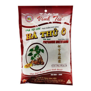Trà hà thủ ô vĩnh tiến 100 túi lọc