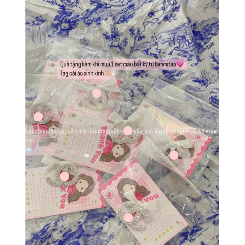 Winny set- Set áo+ chân váy thun gân nhà Iammitea