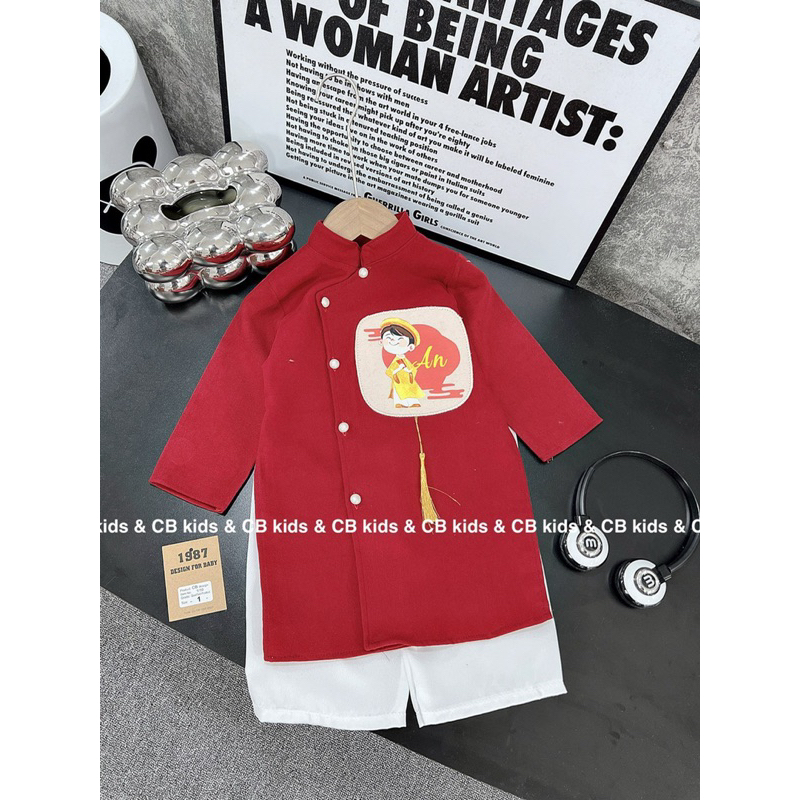 Bộ áo dài cách tân An cho bé trai, bé gái