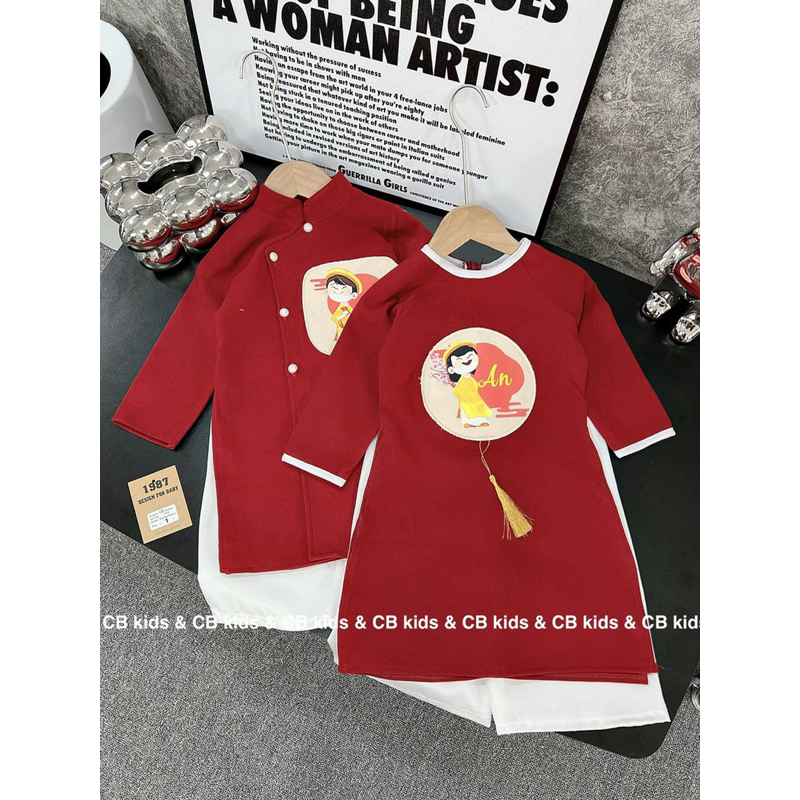 Bộ áo dài cách tân An cho bé trai, bé gái