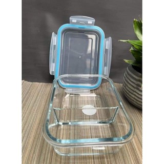 Hộp Thủy Tinh Bảo Quản 1050ml Chia Ngăn