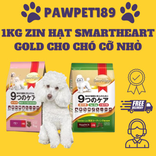 Túi 1kg zin hạt smartheart gold cho chó cỡ nhỏ