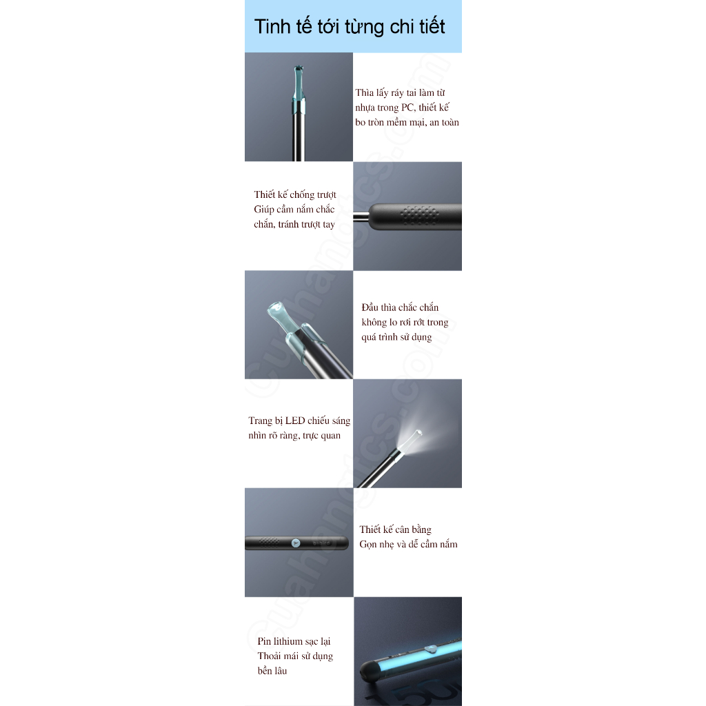 Dụng cụ lấy ráy tai Xiaomi Bebird R1