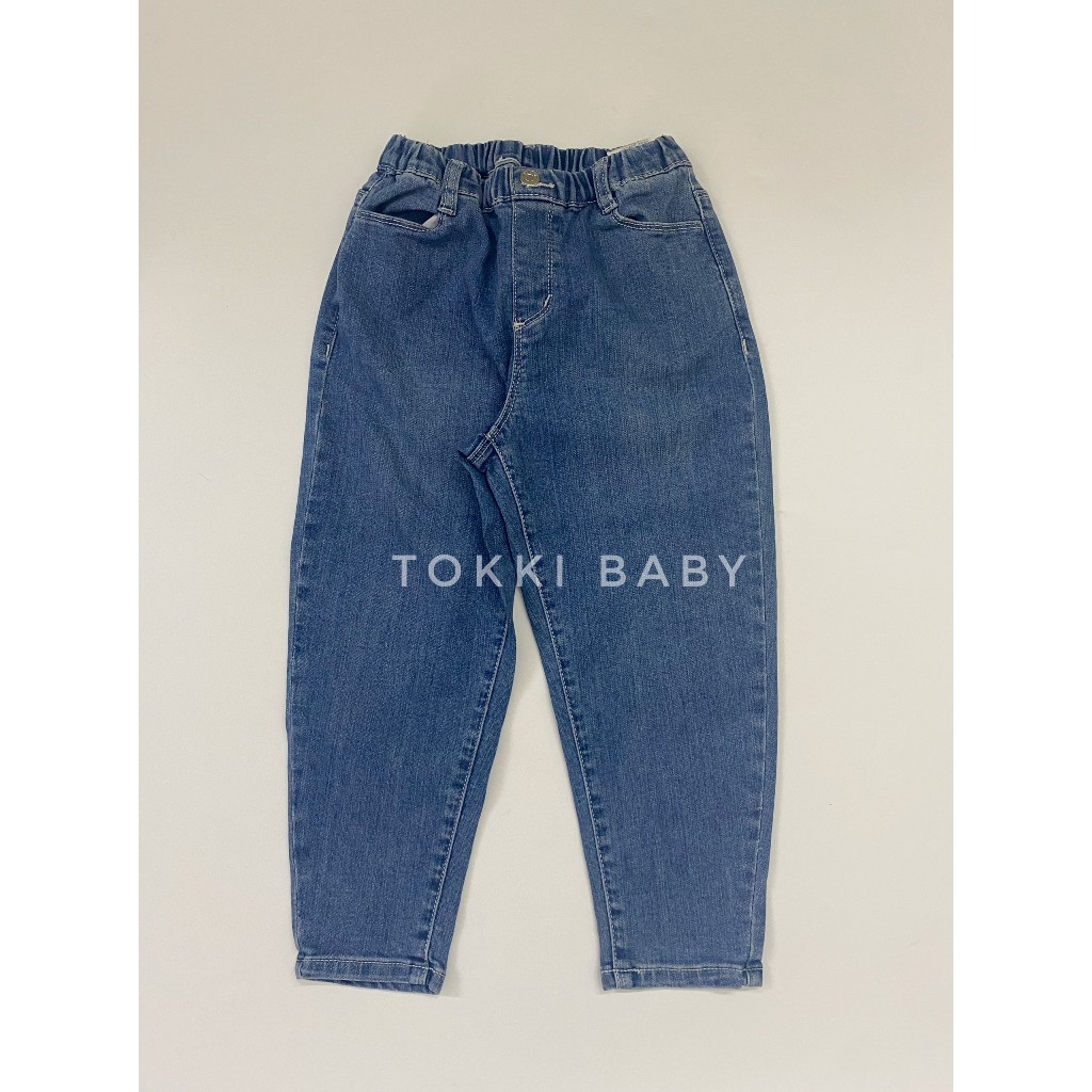 Quần jeans baggy cho dãn xuất Hàn size 120-170