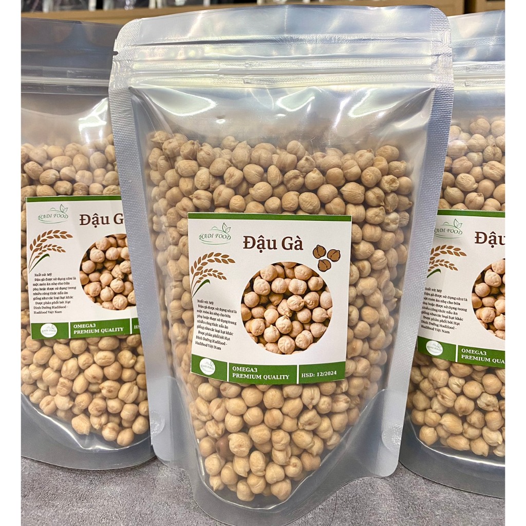 500g Đậu gà hữu cơ HADI FOOD