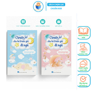 Sách - Combo 2 cuốn chuyện kể cho bé trước giờ đi ngủ - Những câu chuyện phát triển chỉ số EQ