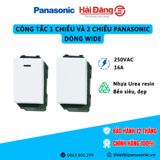 Hạt công tắc 1 chiều và 2 chiều Panasonic dòng Wide, Công tắc cầu thang, phòng ngủ, phòng khách