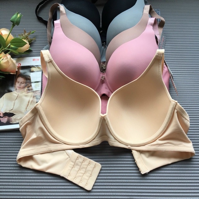 Áo ngực nữ bigsize cup C, D không mút có gọng quả to bản lưng che ngấn mỡ T826 YiOn Underwear