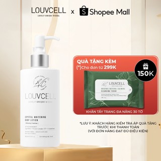Kem dưỡng trắng body cấp ẩm Louv Cell Crystal Whitening Body Lotion 300 ml