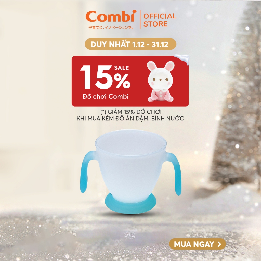 (DUY NHẤT THÁNG 12 - GIẢM 15% ĐỒ CHƠI MUA KÈM) Đồ dùng cho bé Ly nước Combi