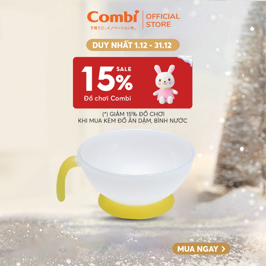 (DUY NHẤT THÁNG 12 - GIẢM 15% ĐỒ CHƠI MUA KÈM) Bát ăn sâu lòng Combi