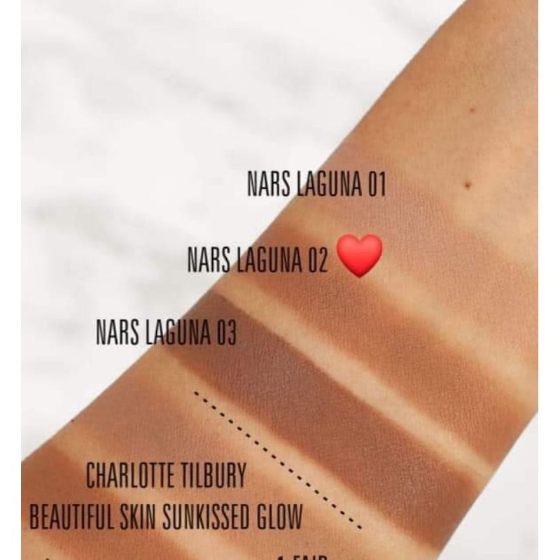 Tạo khối Nars Bronzing Powder Poudre Bronzante Màu Laguna 02 Minisize 1.5g Fullbox