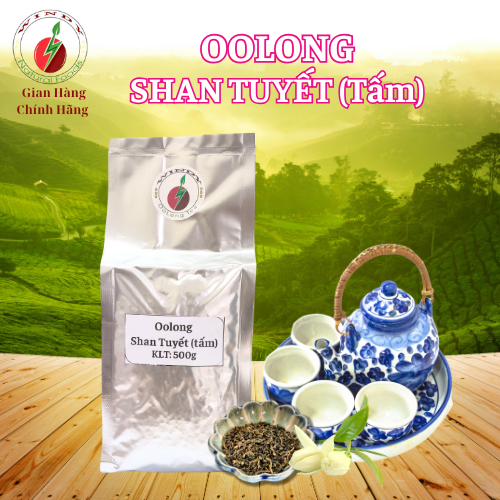 "HỎA TỐC" Trà Oolong Shan Tuyết Tấm
