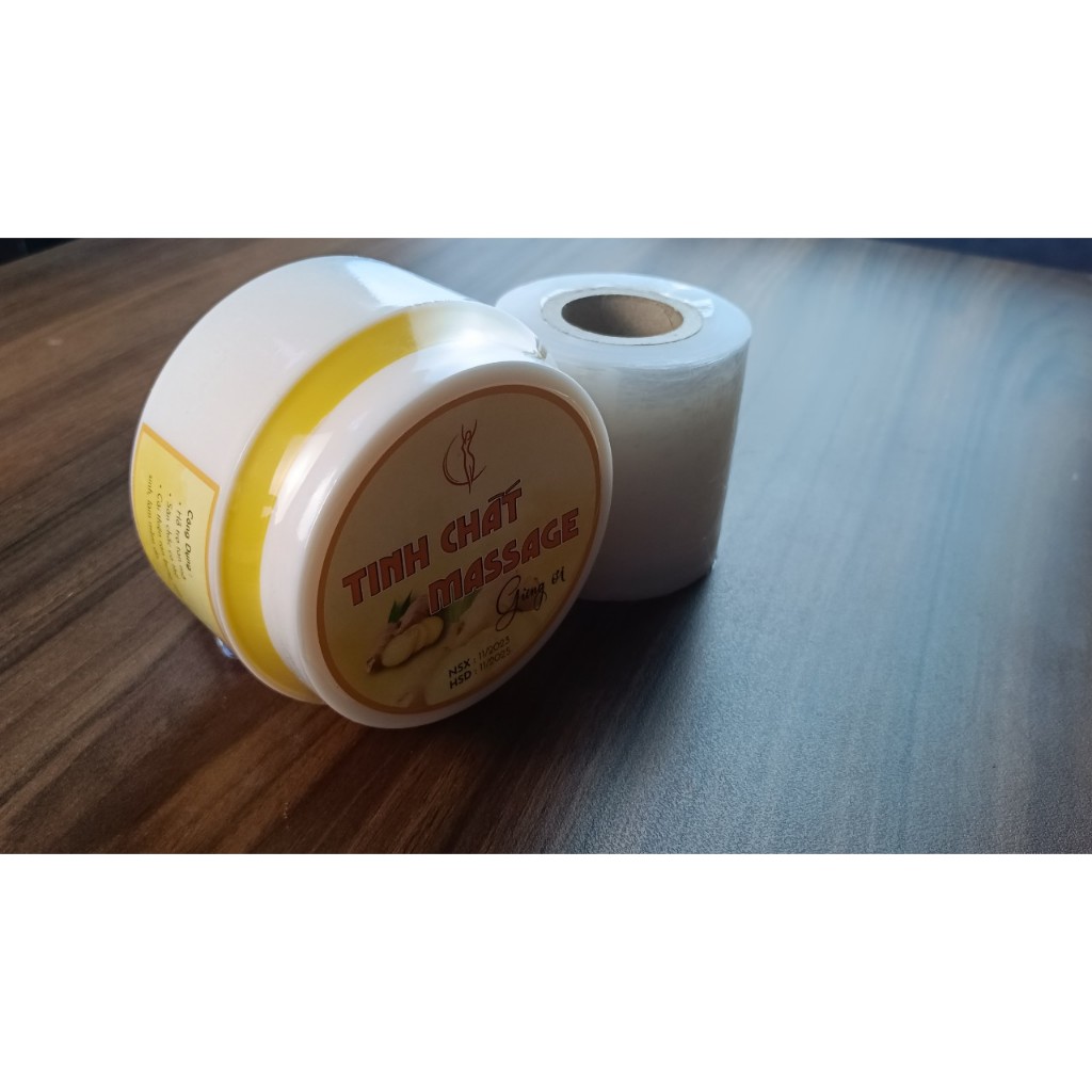 Kem Tan Mỡ Bụng Massage Hidati Chiết Xuất Gừng Ớt Giảm Mỡ Bụng Cấp Tốc 500g 1 Cuộn Nilong 1 Thướt Dây