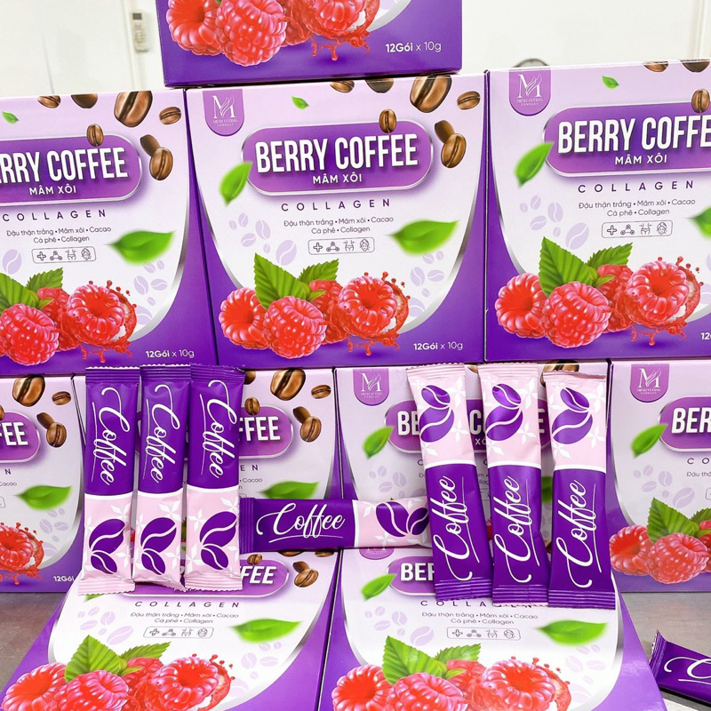 Berry coffee mâm xôi