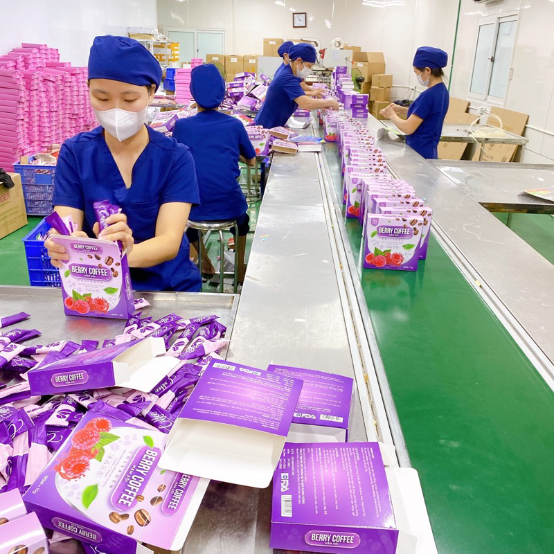 Berry coffee mâm xôi