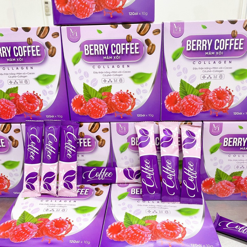 Berry coffee mâm xôi