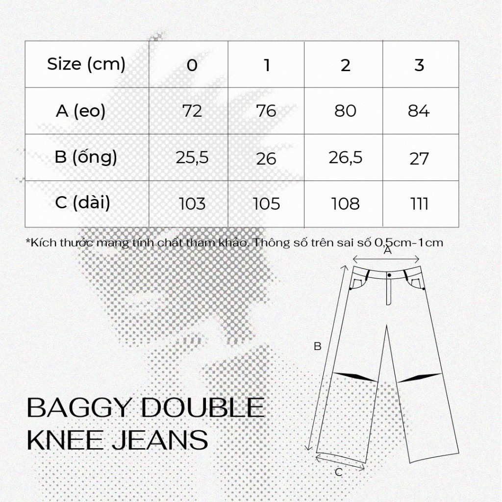 BAGGY JEANS WASHED PANTS SS23  - Quần Jeans BAGGY Ống Suông - Hungocb Studio