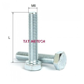 Bu lông mạ kẽm m6