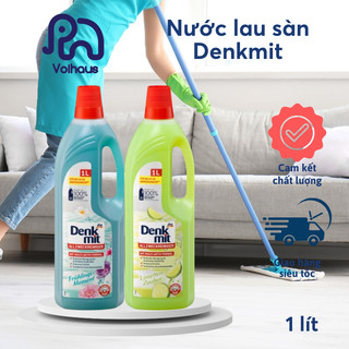  Nước Lau Sàn Đa Năng Denkmit Hương Chanh, Hương Hoa, Thơm Lâu Denkmit 1000ml