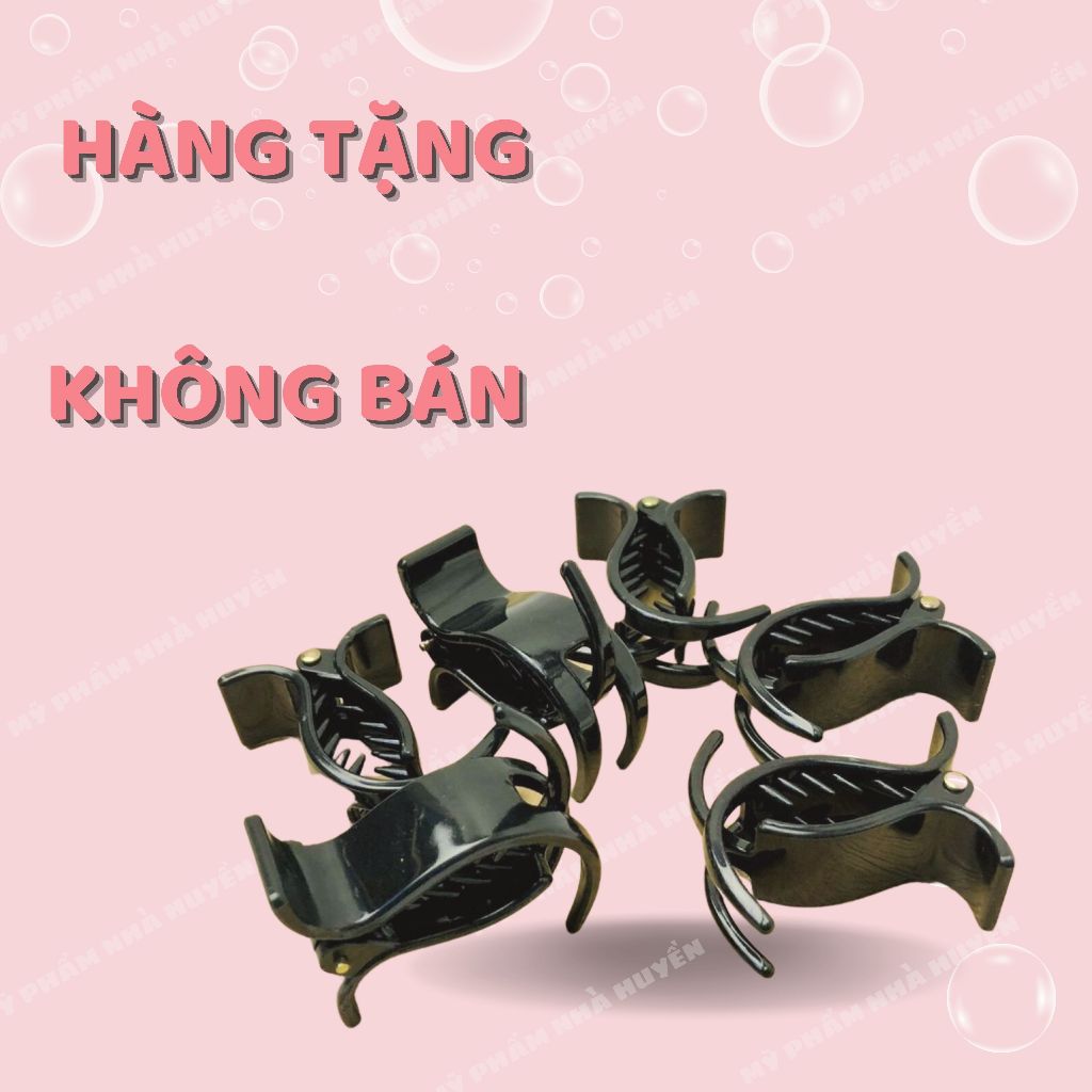 Quà Tặng Kẹp Tóc Càng Cua Dành Cho Gel Titan Chính Hãng Tem 7 Màu, Gel Titan Cổ Có Ngạnh Và Khóa, Dùng Mát Bao Check