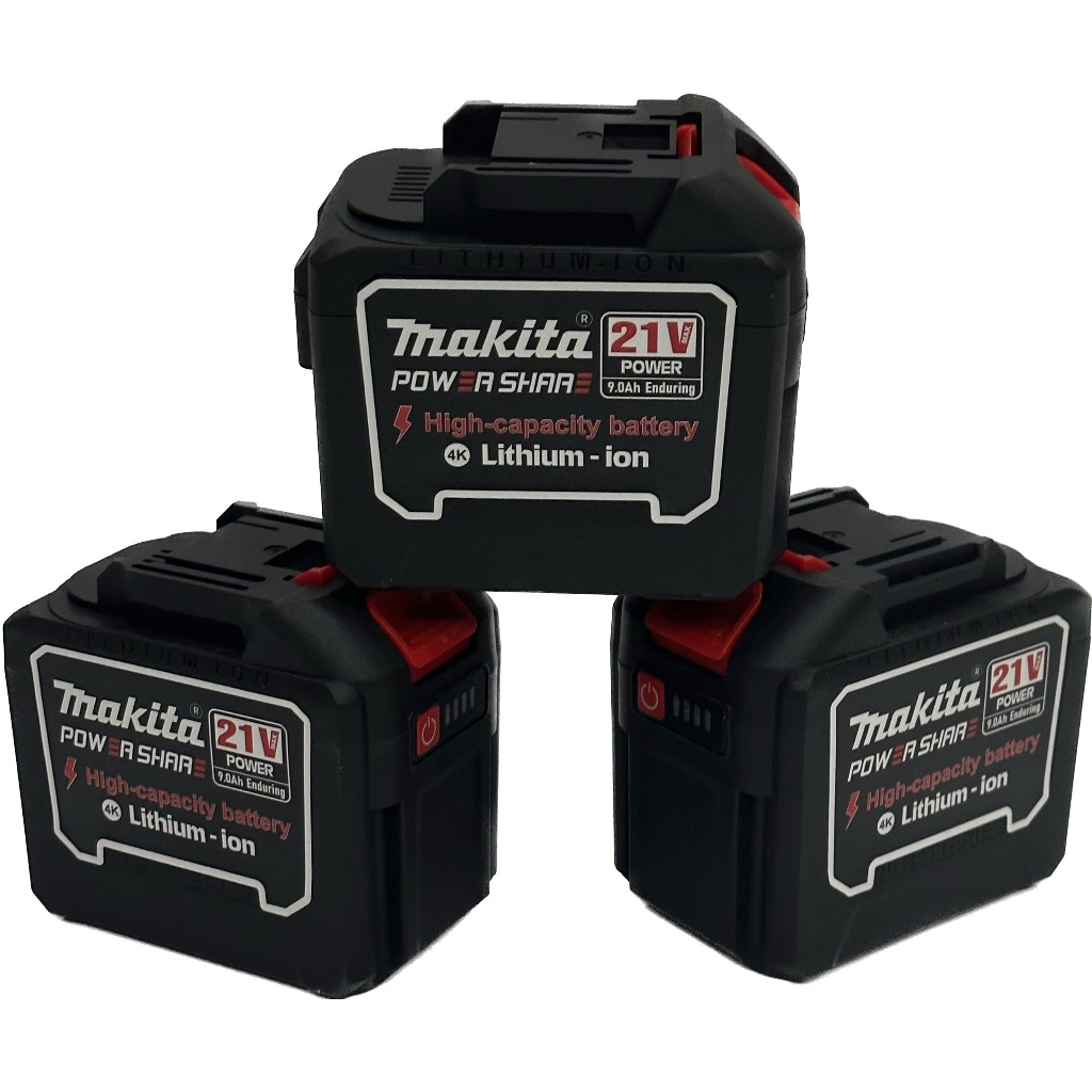 Pin đóng 20 cell Makita 5s4p 18v - 21v Chân pin phổ thông M21 có đèn led báo pin