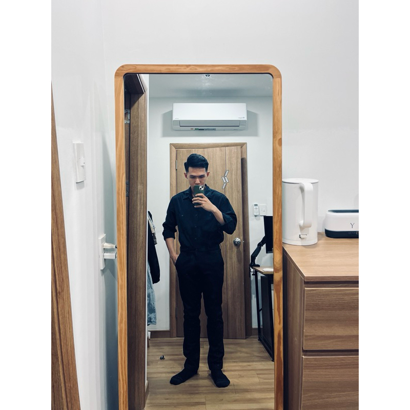 Quần dài Uniq kaki form slimfit chất vải mịn co giãn nhẹ