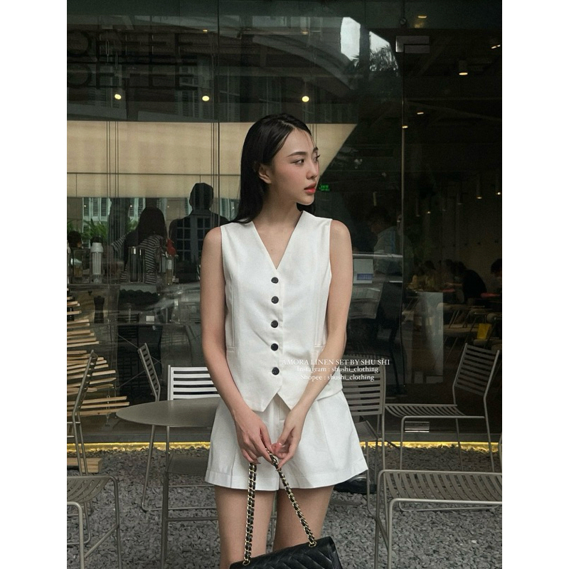 𝐀𝐦𝐨𝐫𝐚 𝐒𝐞𝐭 - Set Ghile Linen