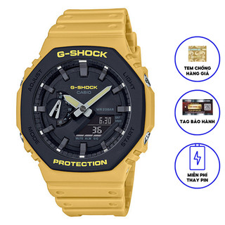 Đồng Hồ Casio Nam Dây Nhựa GSHOCK GA-2110SU-9A Chính Hãng