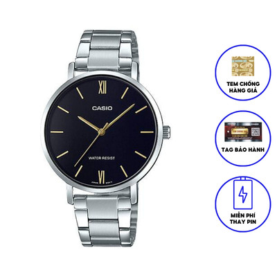 Đồng hồ nữ dây kim loại chính hãng Casio LTP-VT01D-1BUDF