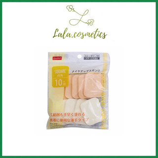 MÚT TRANG ĐIỂM DAISO NHẬT TÚI 10 MIẾNG