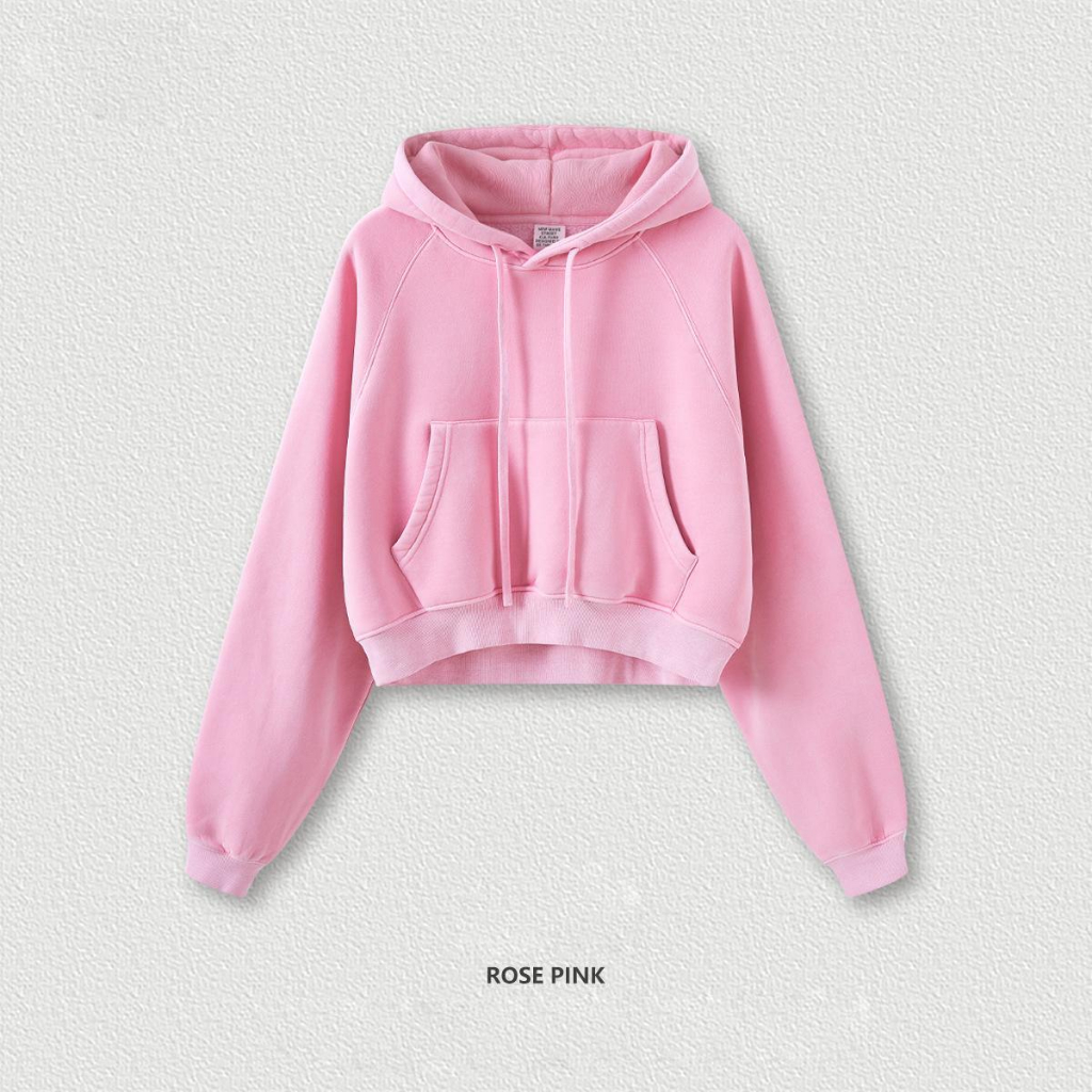 Hoodie Basic Form Croptop