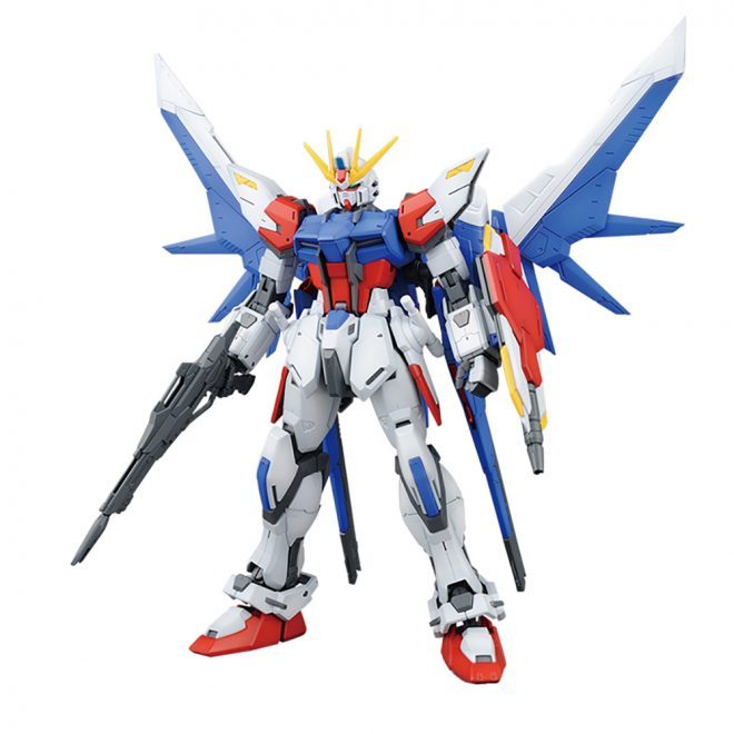 Mô hình lắp ráp Bandai Gundam Build Fighter BF MG 1/100 Build Strike Gundam Full Package