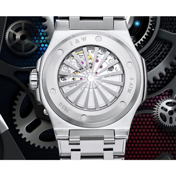 Đồng hồ nam chính hãng IW Carnival IW763G-1 ,Kính sapphire,chống xước,Chống nước30m,BH24 tháng,Máy điện tử(pin),dây da