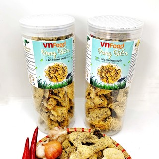 Rong biển sấy giòn lắc trứng muối phomai 250gr | rong biển trứng muối