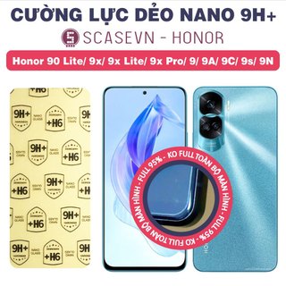 Cường lực dẻo nano trong suốt honor 90 lite/ honor 9x/ 9x lite/ 9x pro/ honor 9/ honor 9a/ honor 9c/ honor 9s/ honor 9n