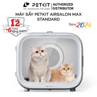Lồng Sấy Lông Chó Mèo Petkit AirSalon Max Cao Cấp, Máy Sấy Nhanh, Mượt Lông