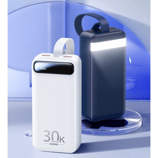 Sạc dự phòng Re.max 30000 mAh QC3.0 22.5W và TypeC PD 20W ĐÈN LED SIÊU SÁNG THÔNG BÁO PHẦN TRĂM PIN