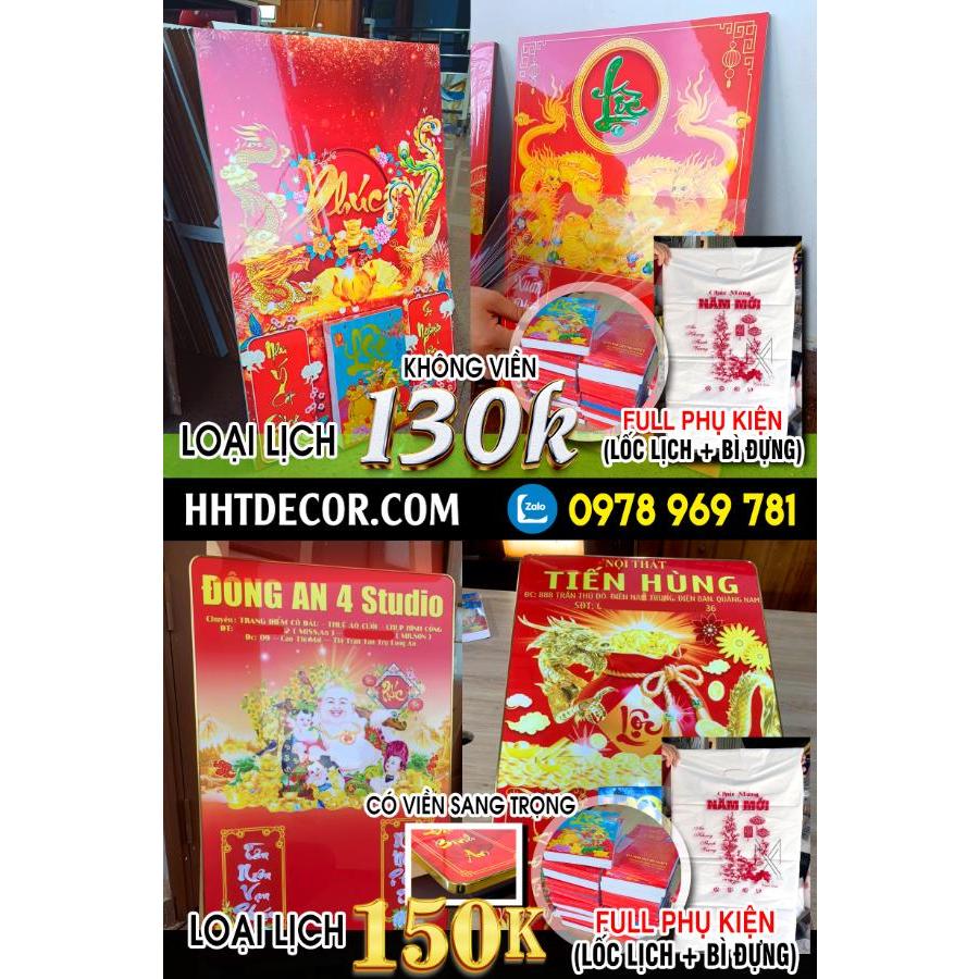 LỊCH TẾT Laminate 2025 - 40X60CM (Đã có lốc Lịch) P.3