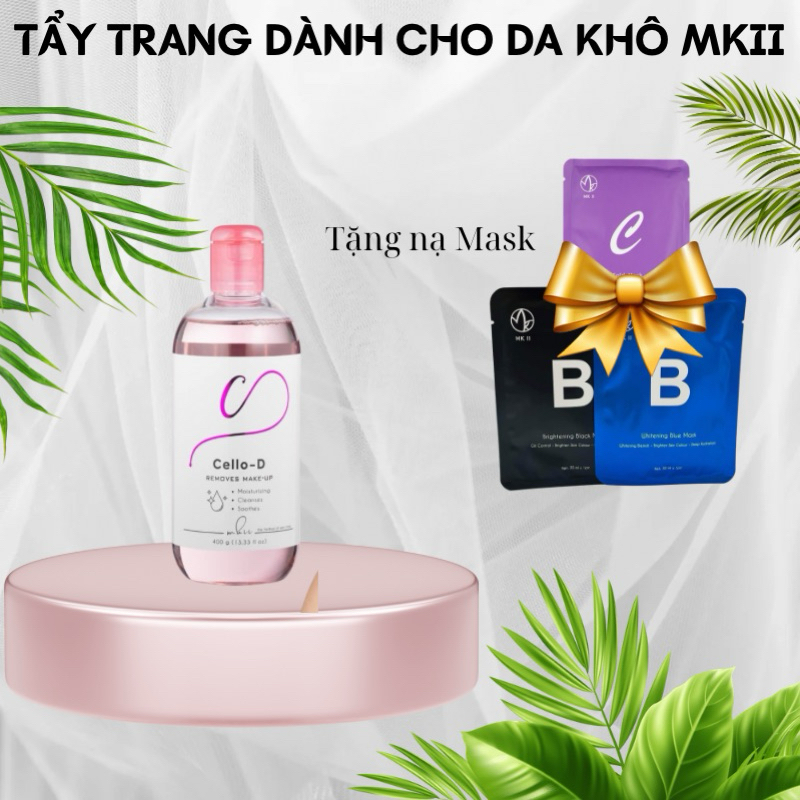 TẨY TRANG CELLO_D DÀNH CHO DA KHÔ MKII 400ml
