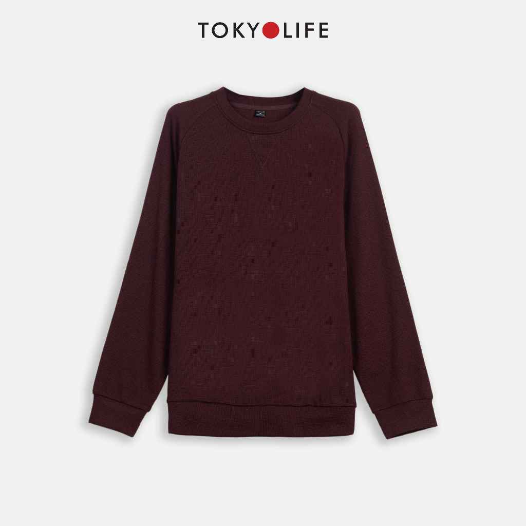 Áo Sweatshirt NAM cổ tròn tay dài dáng vừa thời trang TOKYOLIFE 40000011 / C7SWS504N