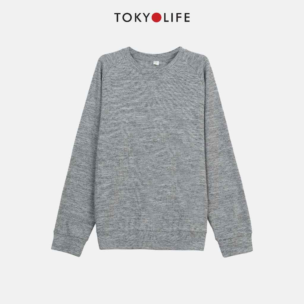 Áo Sweatshirt NAM cổ tròn tay dài dáng vừa thời trang TOKYOLIFE 40000011 / C7SWS504N