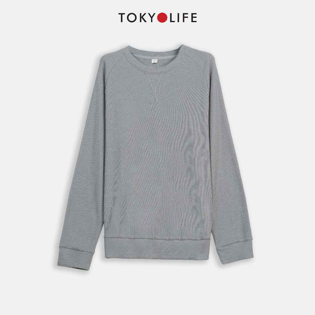 Áo Sweatshirt NAM cổ tròn tay dài dáng vừa thời trang TOKYOLIFE 40000011 / C7SWS504N