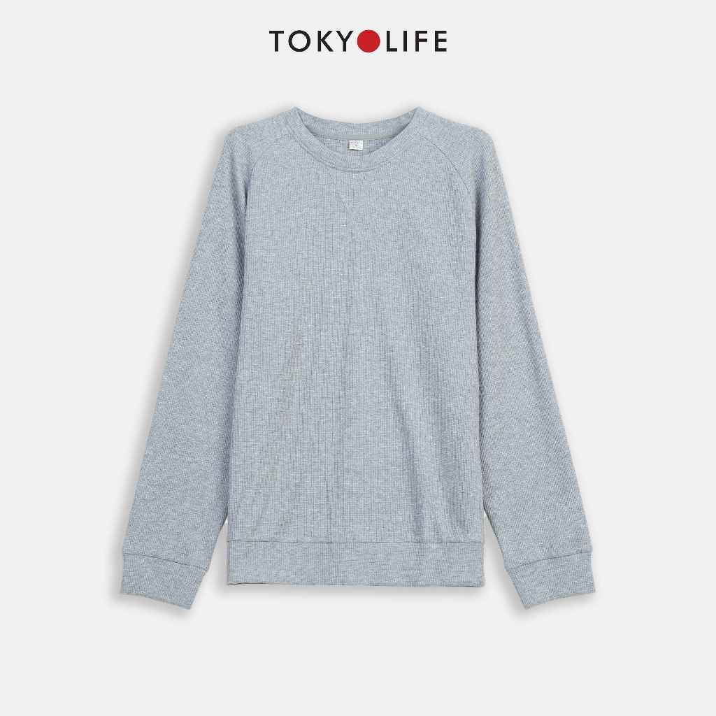 Áo Sweatshirt NAM cổ tròn tay dài dáng vừa thời trang TOKYOLIFE 40000011 / C7SWS504N