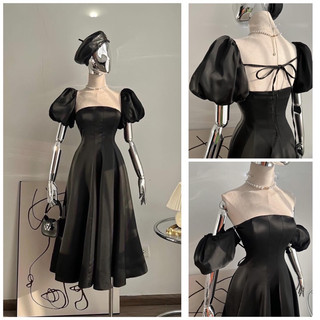 (SHOP 1994 TÁO ĐỎ BIGSIZE ) đầm tay phồng mặc được 2 kiểu