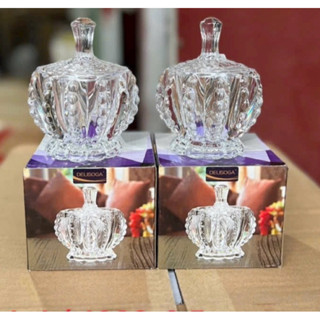 Thố Thuỷ Tinh Đựng Mứt Hũ Thủy Tinh Đựng Hạt Dưa, Đựng Mứt Và Bánh Kẹo Tết Siêu Sang