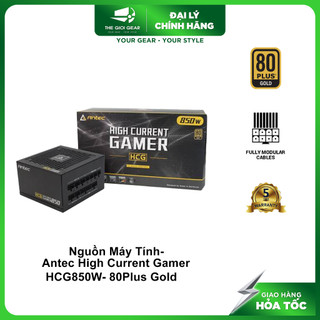 Nguồn Antec High Current Gamer Series- HCG850 850W 80 Plus Gold - Hàng Chính Hãng- Bảo hành 60 Tháng